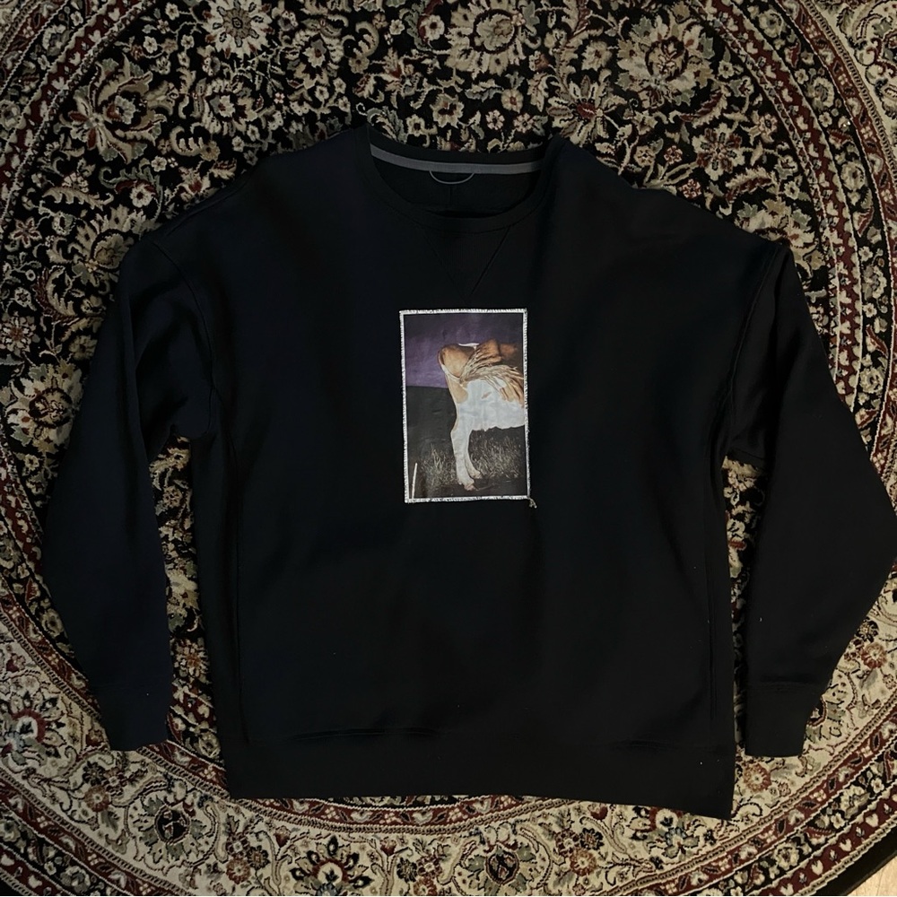 Cow photo sweatshirt